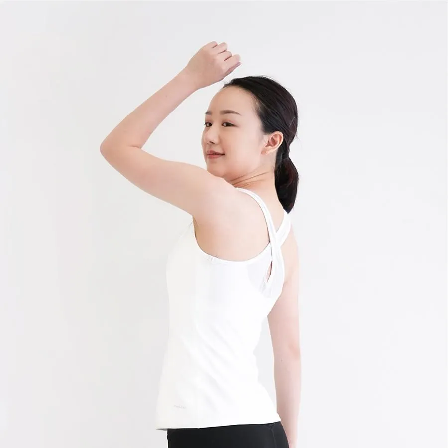 Mukasa 交叉美背運動內衣 瑜珈 健身 運動內衣 可可色 輕盈裸感 莫藍迪  MUK-2200101 歷史價格詳細信息