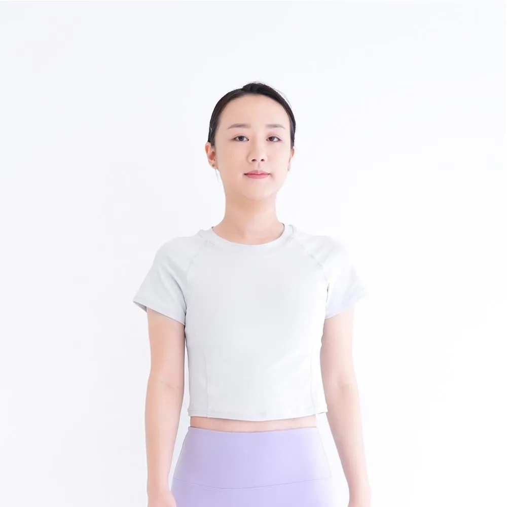 MUKASA 接邊短袖短版上衣 MUK-2304302 珊瑚粉 瑜珈罩衫 瑜珈服 健身 重訓 訓練衣服 慕卡莎 歷史價格詳細信息