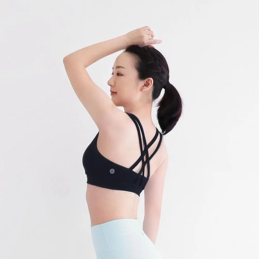 MUKASA 後背開叉無袖罩衫 - 青花藍 MUK-2304201 瑜珈背心 瑜珈服 健身 重訓 訓練衣服 慕卡莎 歷史價格詳細信息