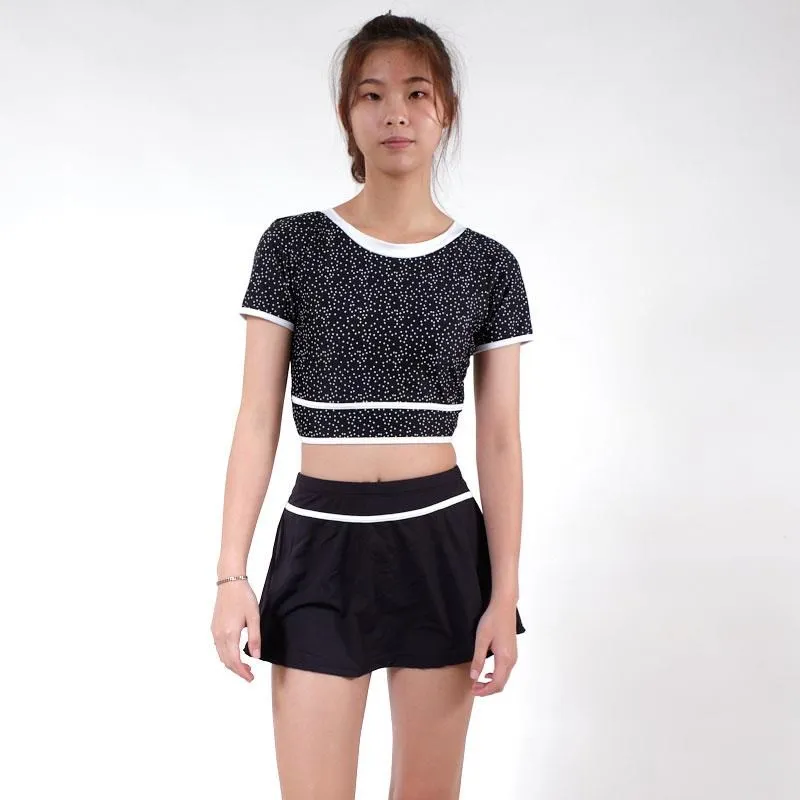 大正泳裝 短袖連身平口泳衣 2001201 歷史價格詳細信息