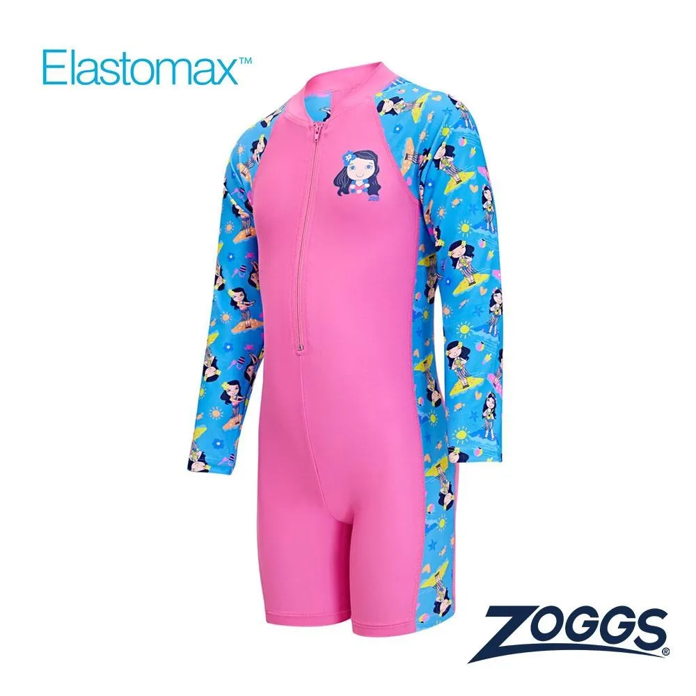 ZOGGS 女孩《莫內花園》運動連身泳裝 歷史價格詳細信息