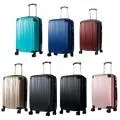 TRAVELINES 24吋行李箱ABS加大容量固定密鎖硬殼箱360度旋轉耐摔磨損檢測 歷史價格詳細信息