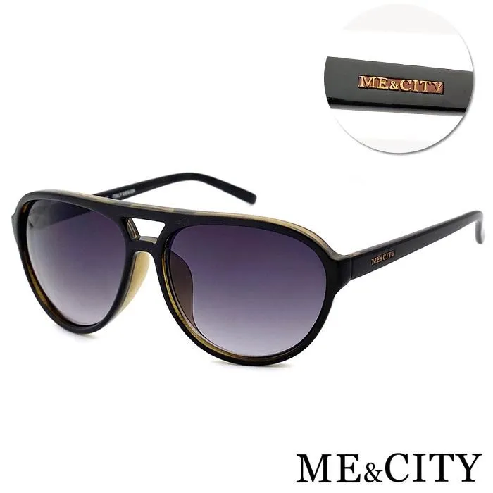 ME&CITY 時尚飛行員金屬方框太陽眼鏡 抗UV400 (ME 110012 C680) 歷史價格詳細信息