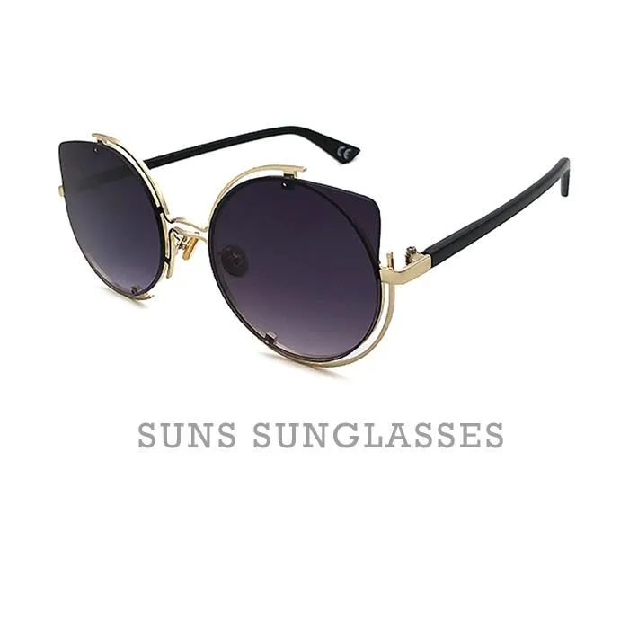 【SUNS】歐美簍空滾動珍珠墨鏡/太陽眼鏡 抗UV(83566) 歷史價格詳細信息