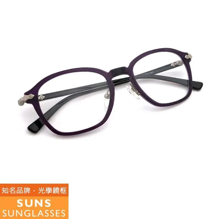 【SUNS】紫框雙色框 薄鋼/TR複合材質光學眼鏡框(MM15250) 歷史價格詳細信息