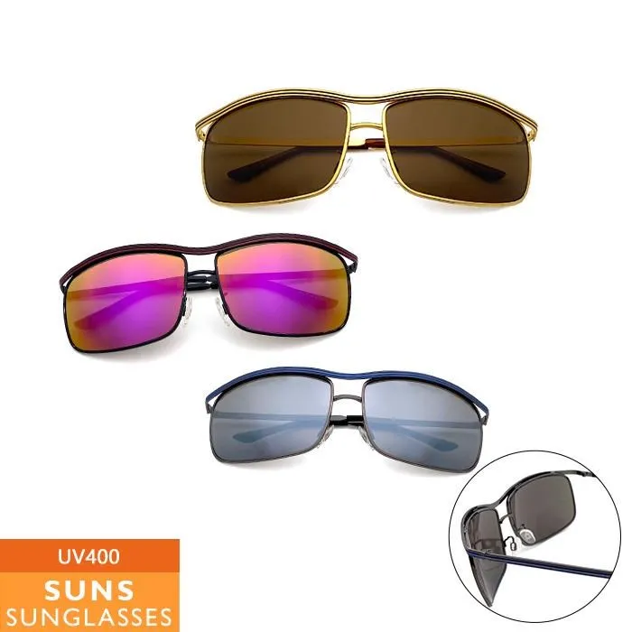 【SUNS】方框簡約大框墨鏡/太陽眼鏡 抗UV(A30503) 歷史價格詳細信息