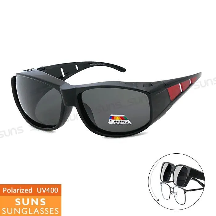 【SUNS】MIT偏光墨鏡 經典黑半框套鏡 Polarized眼鏡族首選 抗UV/可套鏡/防眩光 歷史價格詳細信息