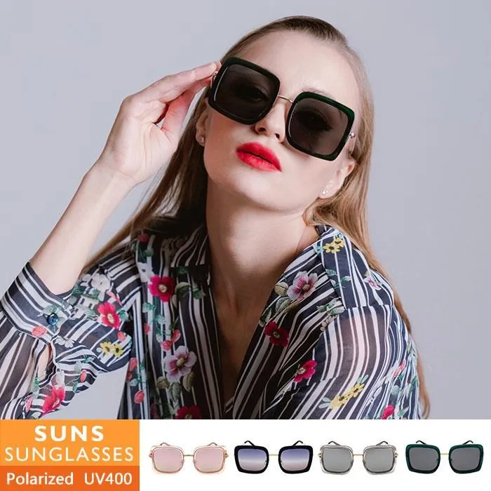 【SUNS】韓版時尚水銀大框 偏光墨鏡/太陽眼鏡 抗UV(31723) 歷史價格詳細信息
