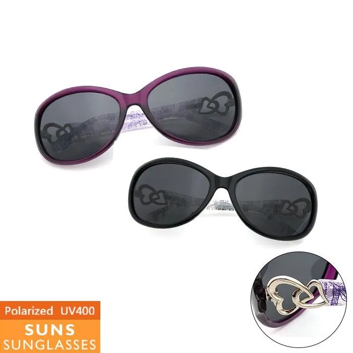 【SUNS】淑女款浪漫雙心偏光墨鏡/太陽眼鏡 抗UV(33539) 歷史價格詳細信息