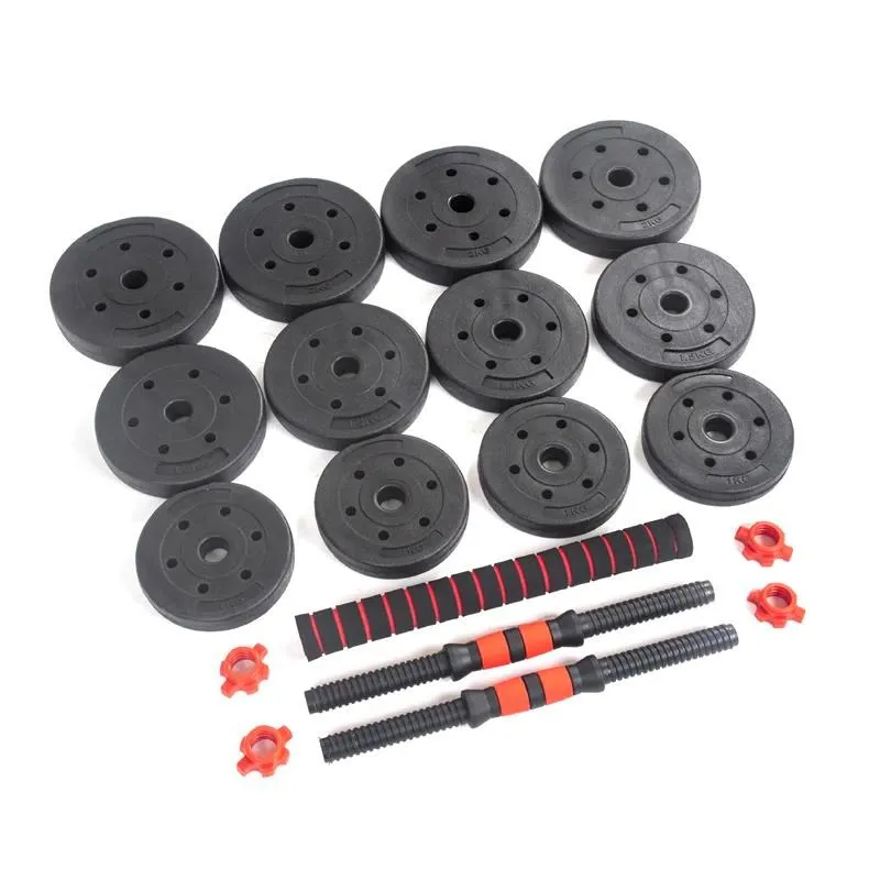 水泥啞鈴家用男女練臂健身器材商用包膠可調節啞鈴槓鈴啞鈴壺套裝 歷史價格詳細信息