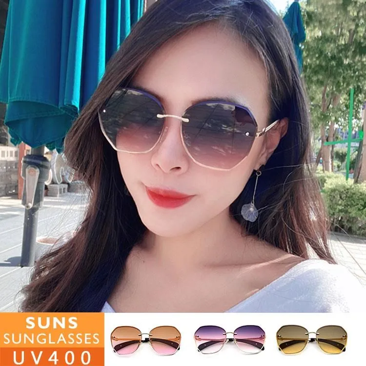 【SUNS】歐美復古金屬細方框墨鏡/太陽眼鏡 抗UV(24593) 歷史價格詳細信息