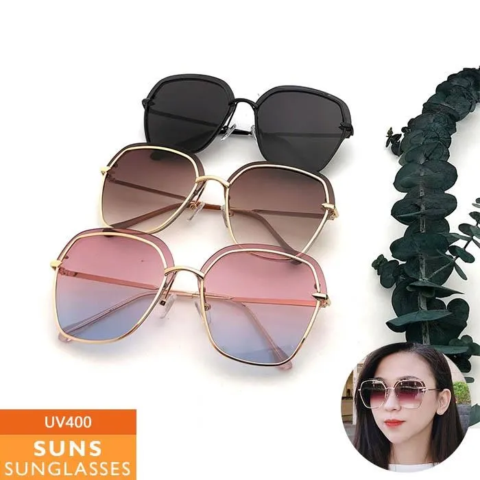 【SUNS】雙圈漸層飛行員墨鏡/太陽眼鏡 抗UV(2257) 歷史價格詳細信息