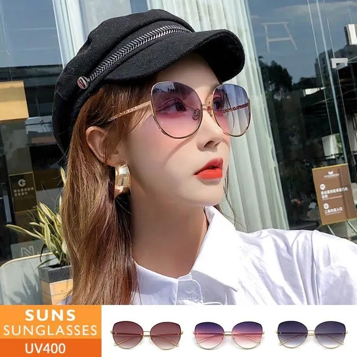 【SUNS】歐美鑲鑽金屬框墨鏡/太陽眼鏡 抗UV(2A503) 歷史價格詳細信息