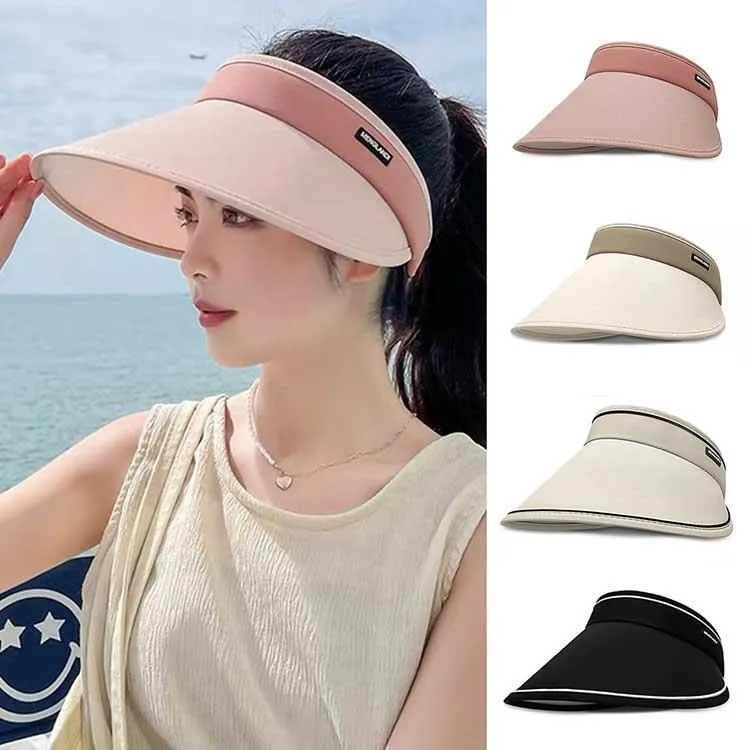 ins時尚大簷遮陽帽 空頂帽 休閒帽 鴨舌空頂帽 防曬帽 高質感百搭 歷史價格詳細信息