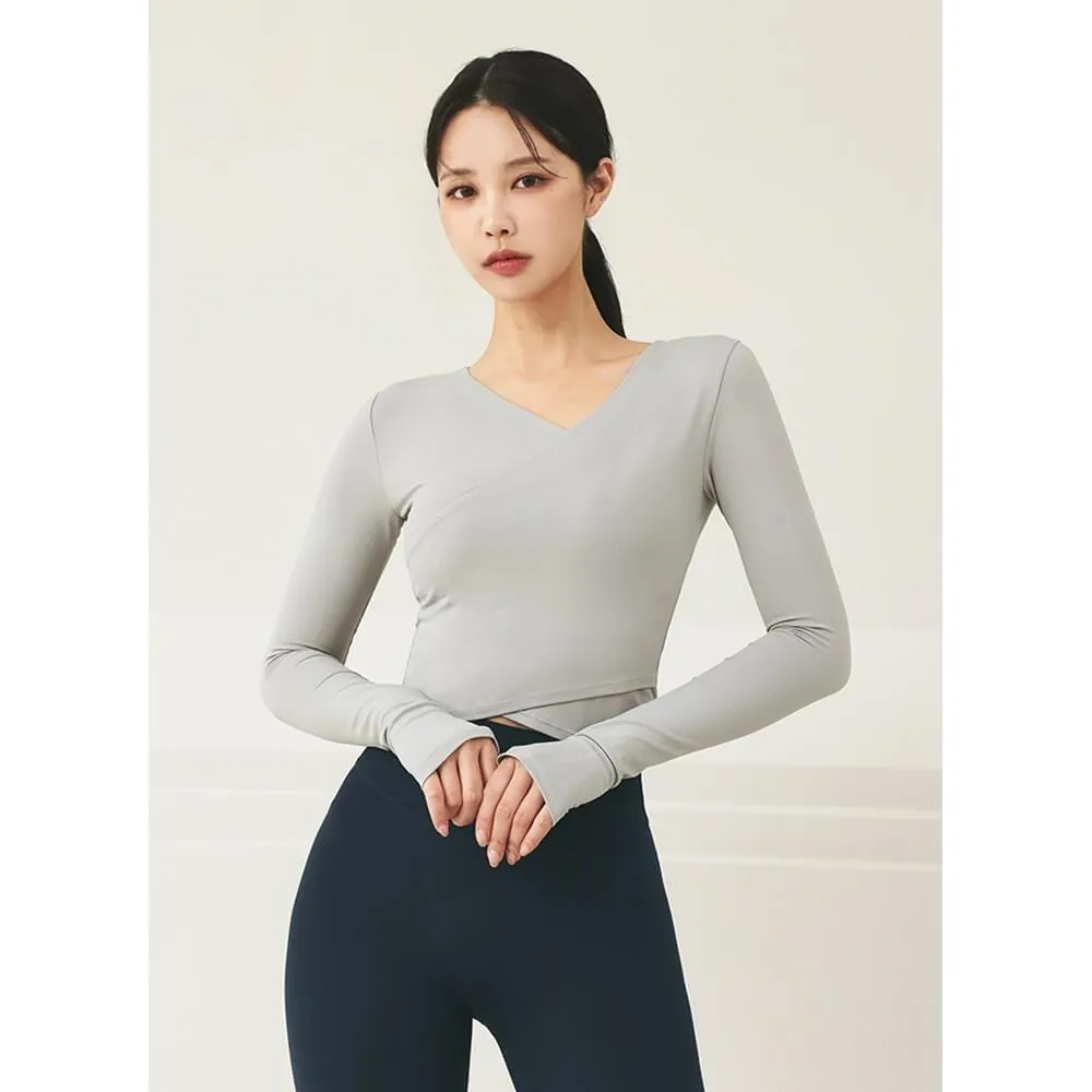 【GRANDELINE】交叉短版長袖罩衫 - Brick Rose - LT422 歷史價格詳細信息