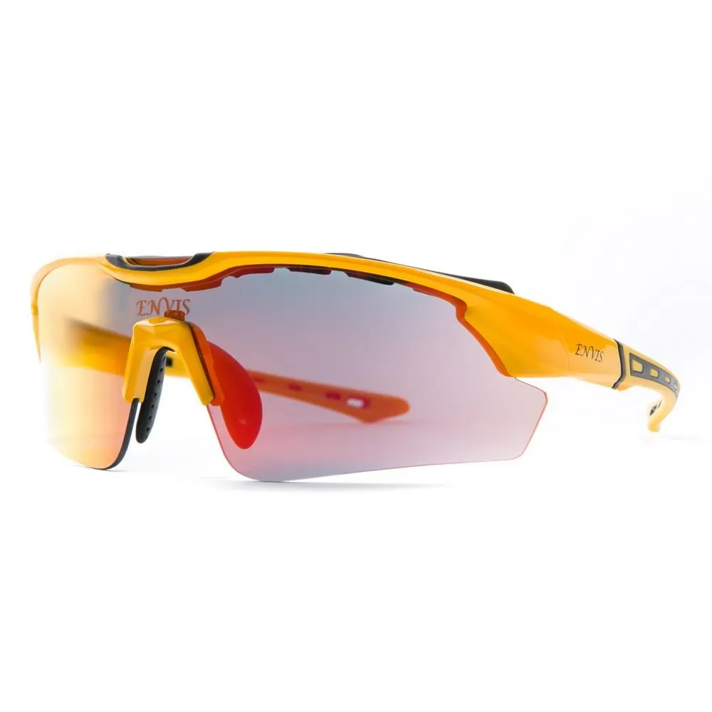 【路達自行車衣百貨】ENVIS JET(噴射)標準-PC防撞運動眼鏡-復刻桃 歷史價格詳細信息