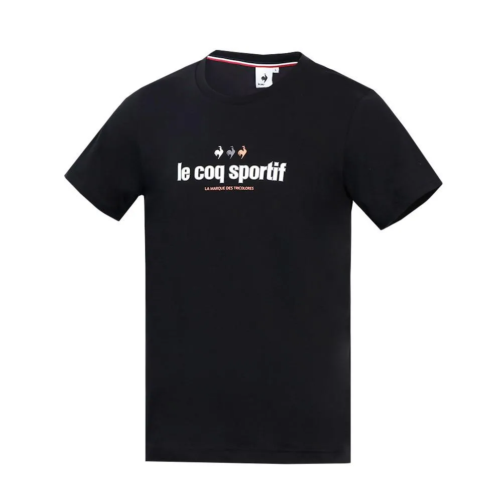 【LE COQ SPORTIF 法國公雞】百搭短袖T恤-男女款-白色-LKR21506 歷史價格詳細信息
