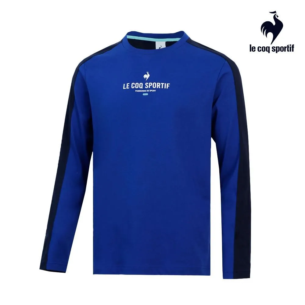 【LE COQ SPORTIF 公雞】基礎百搭長袖T恤 中性-3色-LOQ23901 歷史價格詳細信息