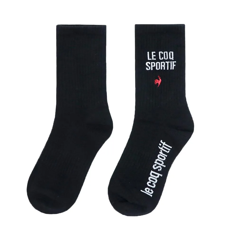 【LE COQ SPORTIF 法國公雞】長襪/運動襪/休閒襪-男女款-米白色-LWR03204 歷史價格詳細信息