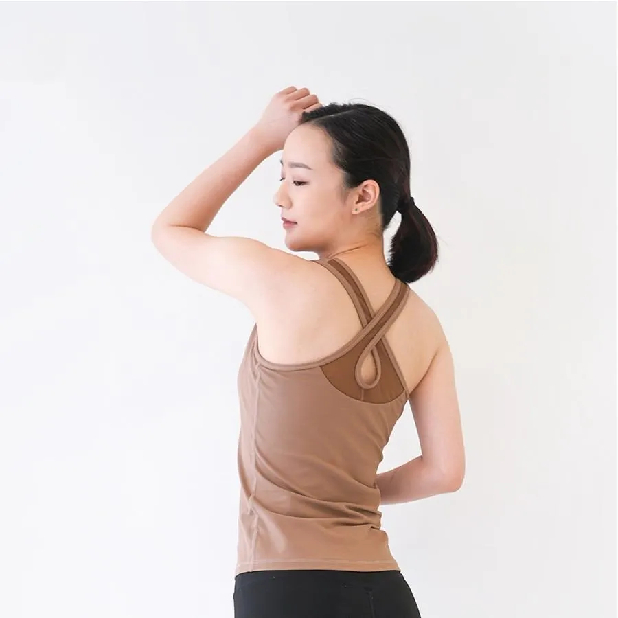 【Mukasa】LISSOM 交叉美背運動內衣 - 羅勒綠 - MUK-22001 歷史價格詳細信息