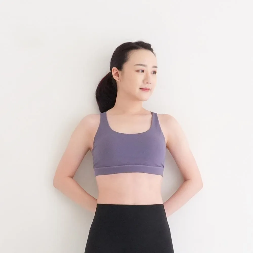 Mukasa 交叉美背運動內衣 瑜珈 健身 運動內衣 可可色 輕盈裸感 莫藍迪  MUK-2200101 歷史價格詳細信息