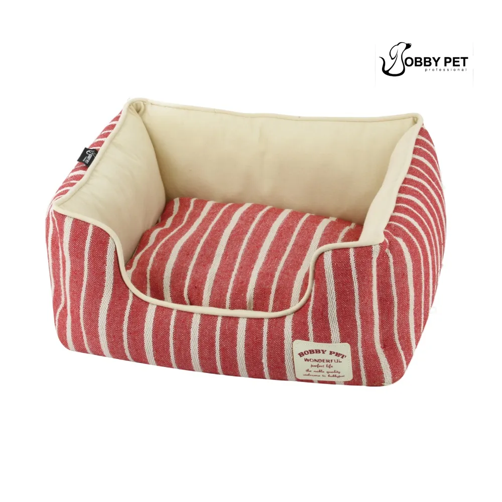 Bobby Pet條紋絨毛圓床黑色(M) 歷史價格詳細信息