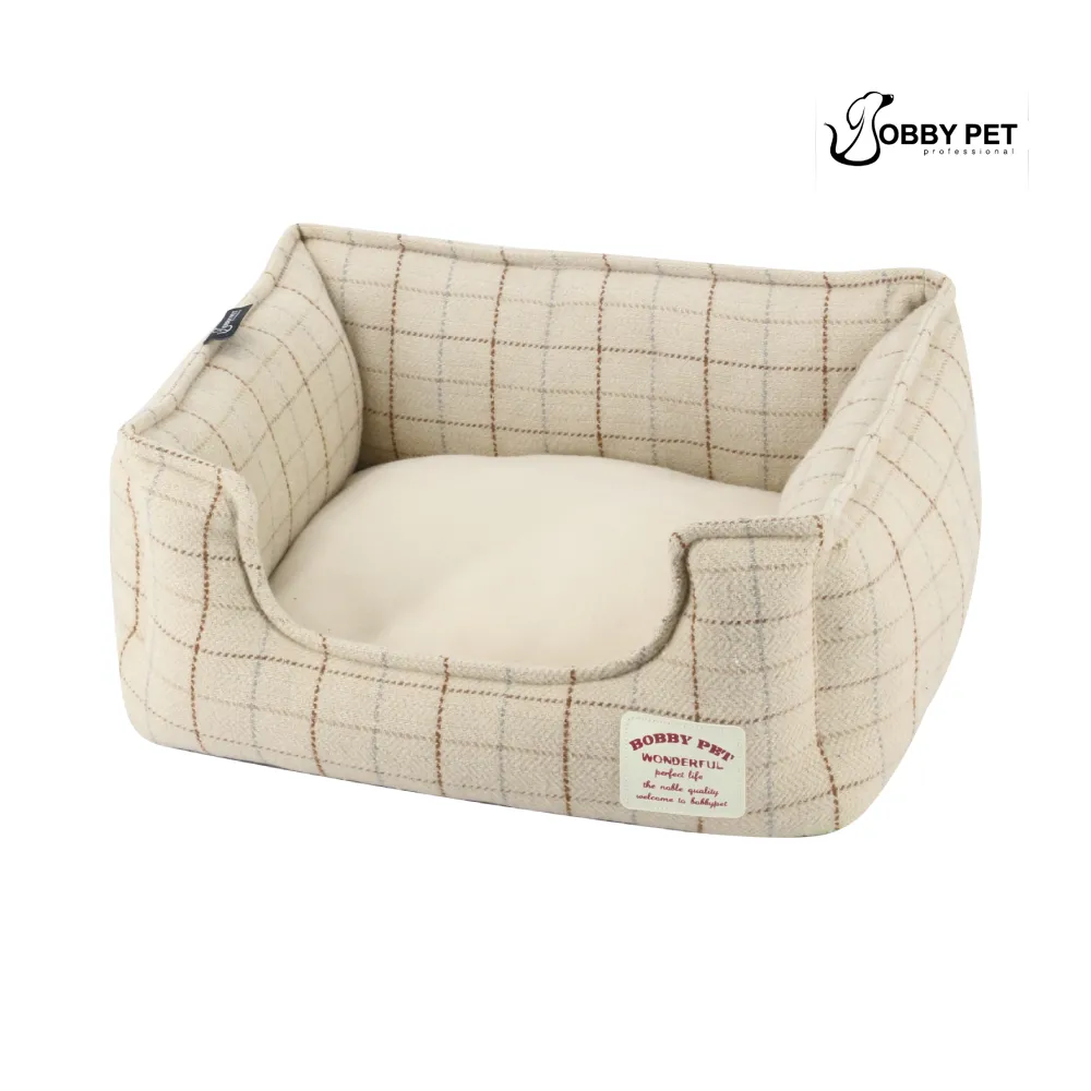 Bobby Pet條紋絨毛圓床黑色(M) 歷史價格詳細信息