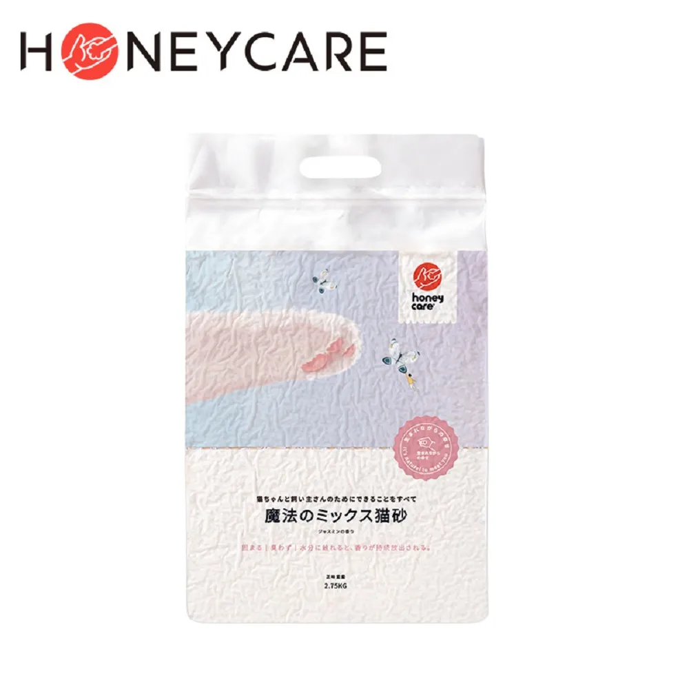 【Honey Care】吸水釋香魔法除臭貓砂 2.75公斤《6包》(貓)[貓砂]{毛孩便利店} 歷史價格詳細信息
