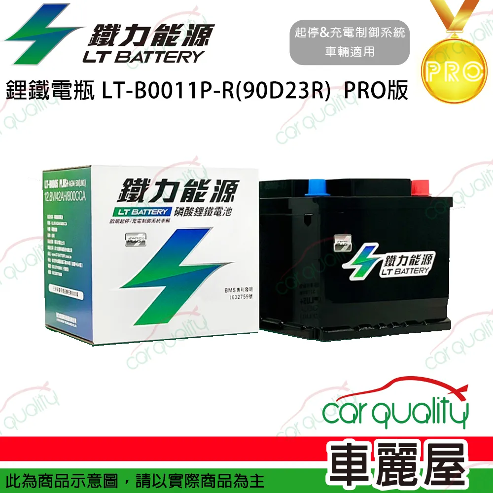 【鐵力能源】超長壽命鋰鐵電瓶  LT-B0011L-P_46Ah_D23L_PRO版本_送基本安裝(車麗屋) 歷史價格詳細信息