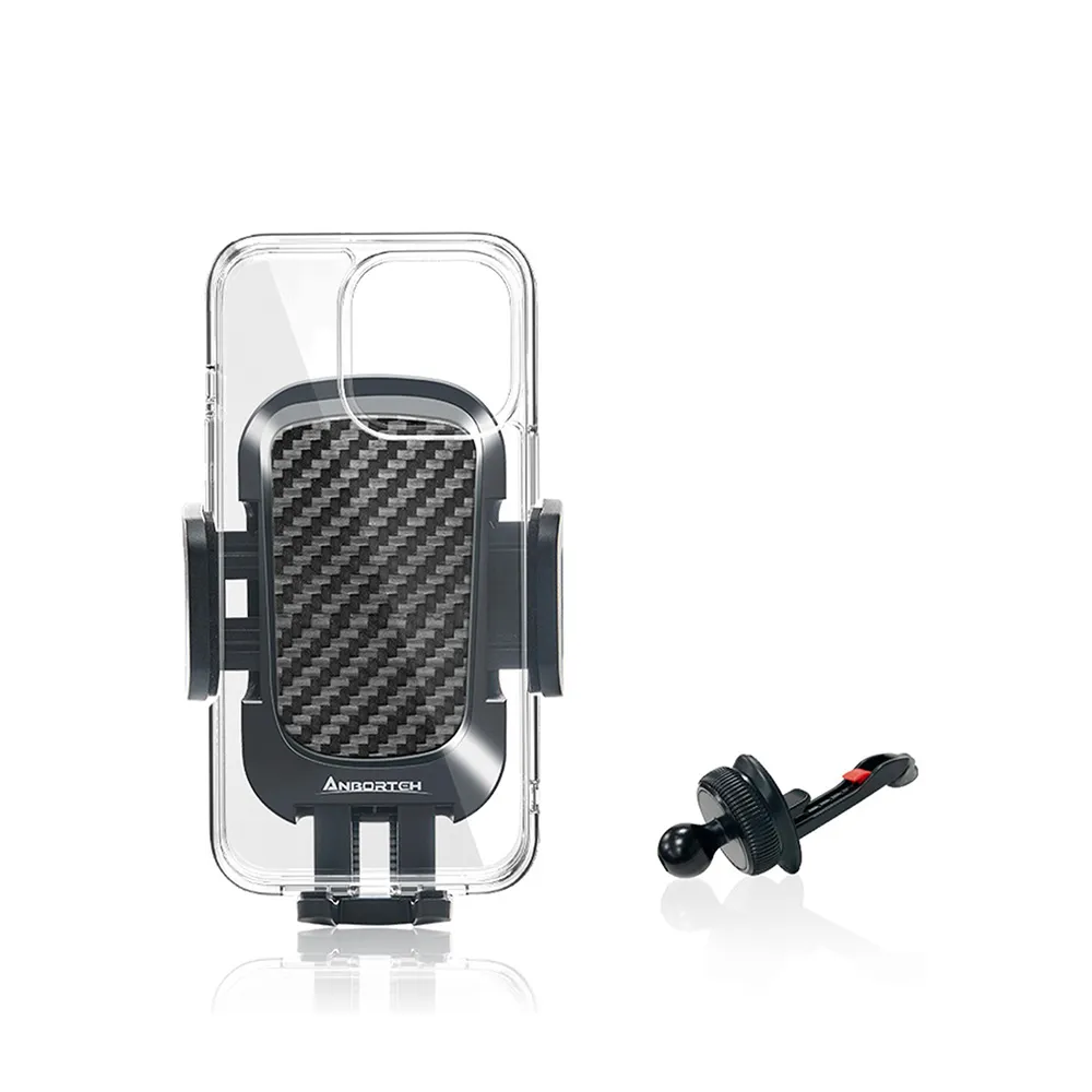 【安伯特】按壓型碳纖手機架 (車用手機架 汽車手機架 車載手機架) 歷史價格詳細信息