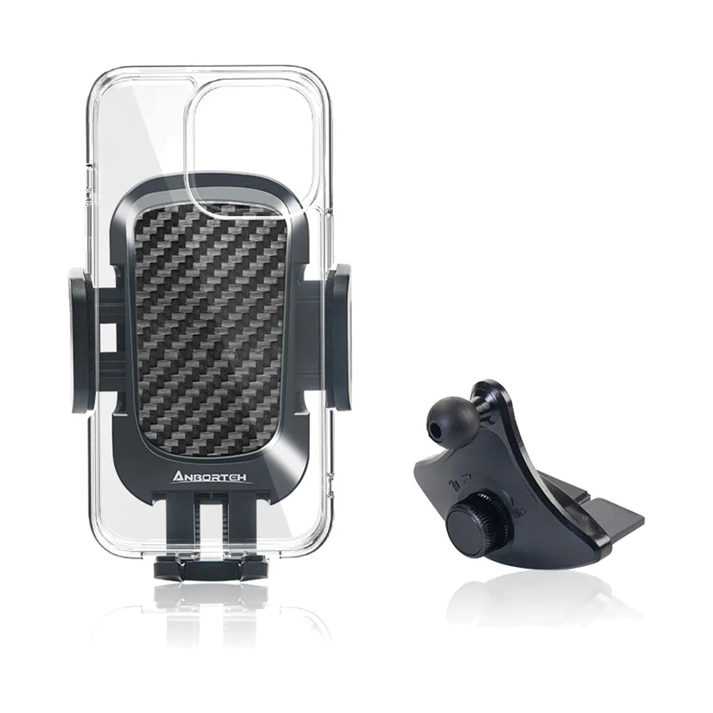 【安伯特】按壓型碳纖手機架 (車用手機架 汽車手機架 車載手機架) 歷史價格詳細信息