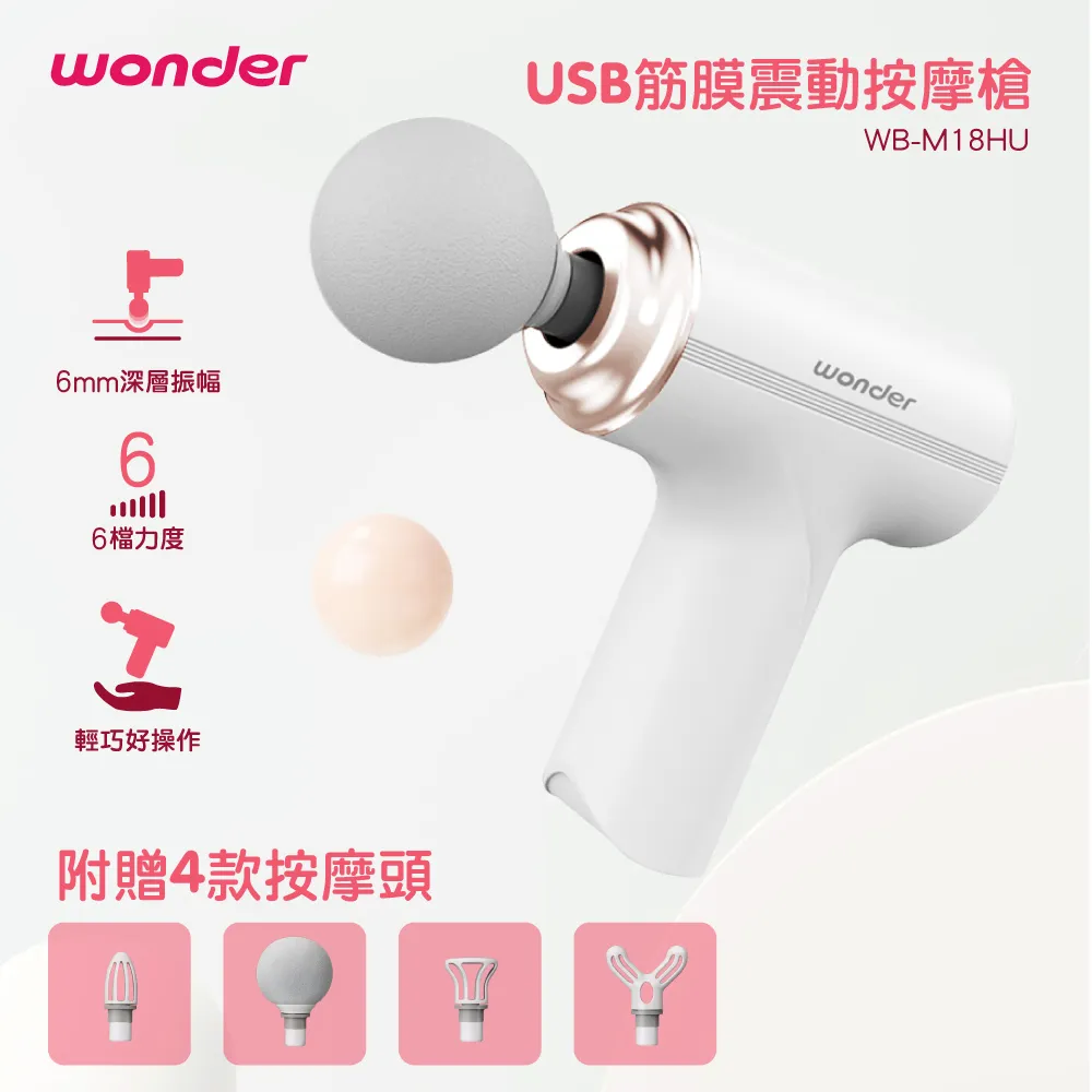 WONDER USB 筋膜震動 按摩槍-天峰藍 WB-M07HU【佳瑪】筋膜槍 歷史價格詳細信息