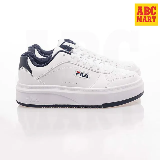 【FILA】CLASSIC BOARDER 中性滑板鞋 -米白/紅 4-C331U-115 歷史價格詳細信息