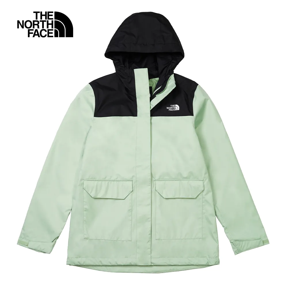 【The North Face】北面女款黑綠拼接VECTIV中底抓地舒適耐穿野跑鞋｜7W5NKN6 歷史價格詳細信息