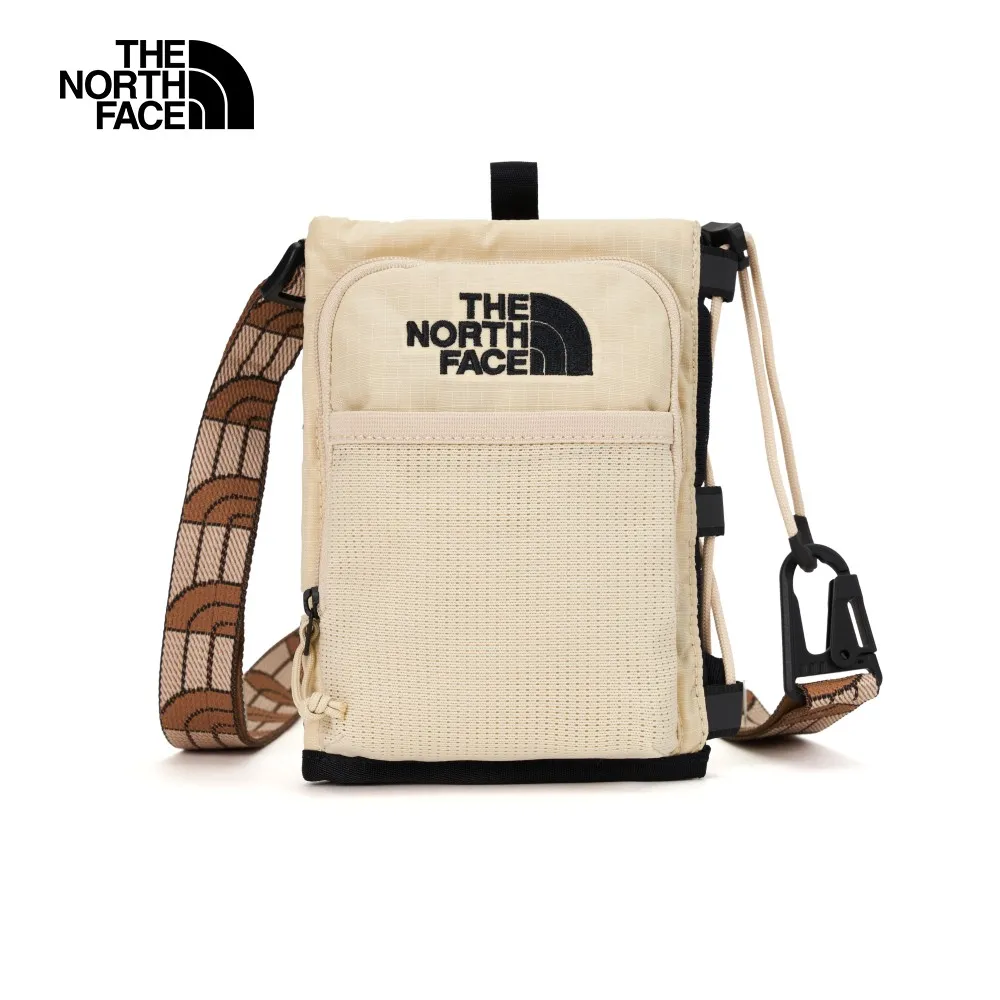 The North Face北面男女款米色背提兩用休閒單肩包｜8B263X4 斜背包 歷史價格詳細信息