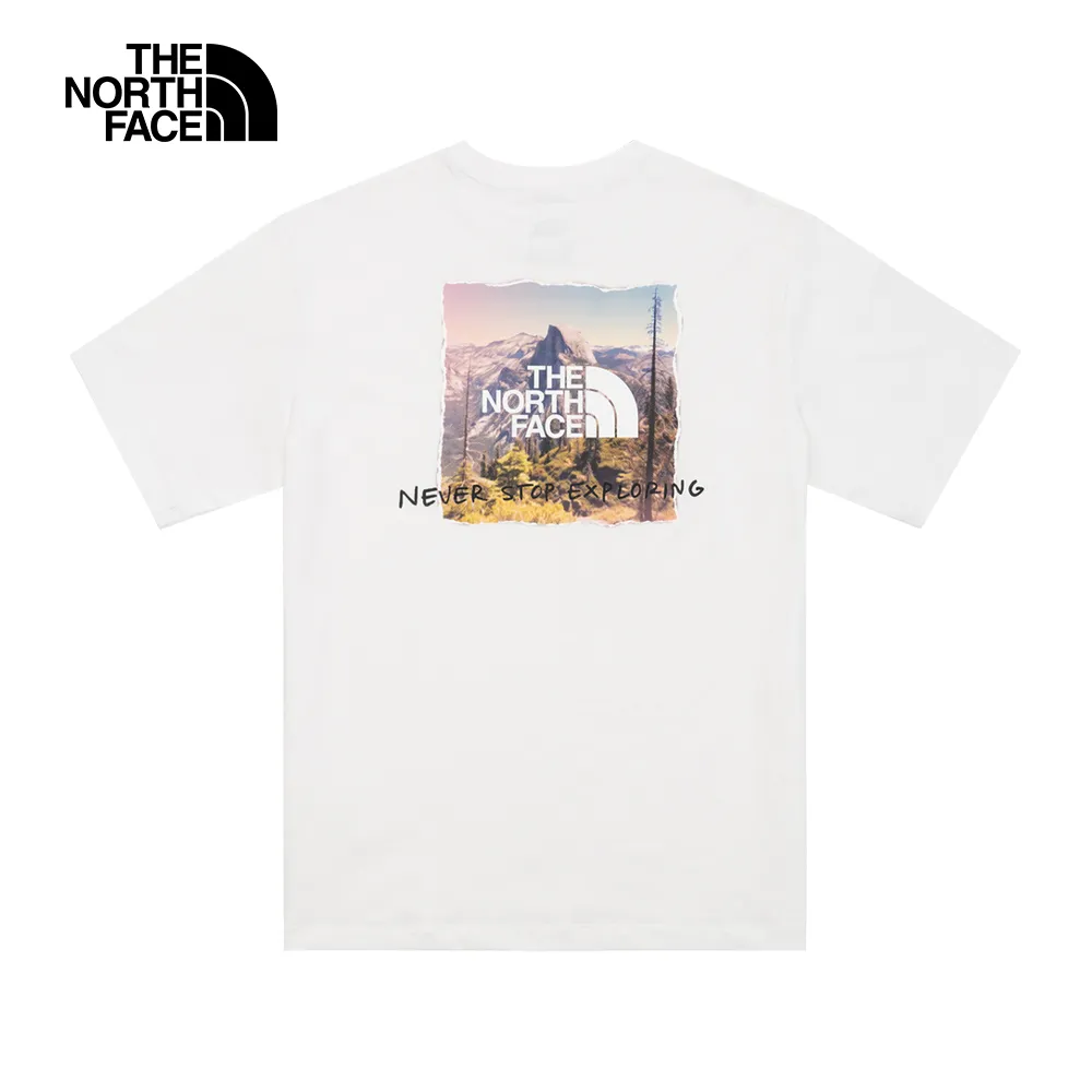 【The North Face 男 LOGO短袖棉T恤AP《淺卡其》】5JZS/短T/圓領上衣/排汗衣 歷史價格詳細信息