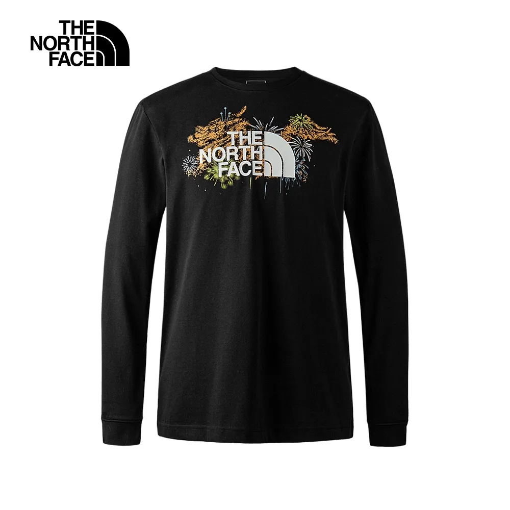 The North Face北面男女款黑色舒適大尺寸品牌LOGO大學T｜8AKZJK3 歷史價格詳細信息