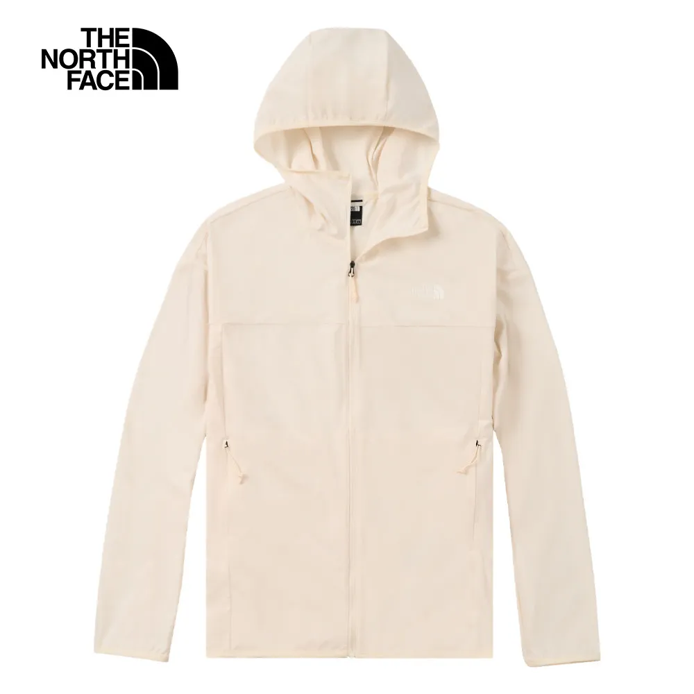 【The North Face】北面男款白色舒適透氣大尺寸LOGO印花休閒長袖大學T｜88FTQLI 歷史價格詳細信息