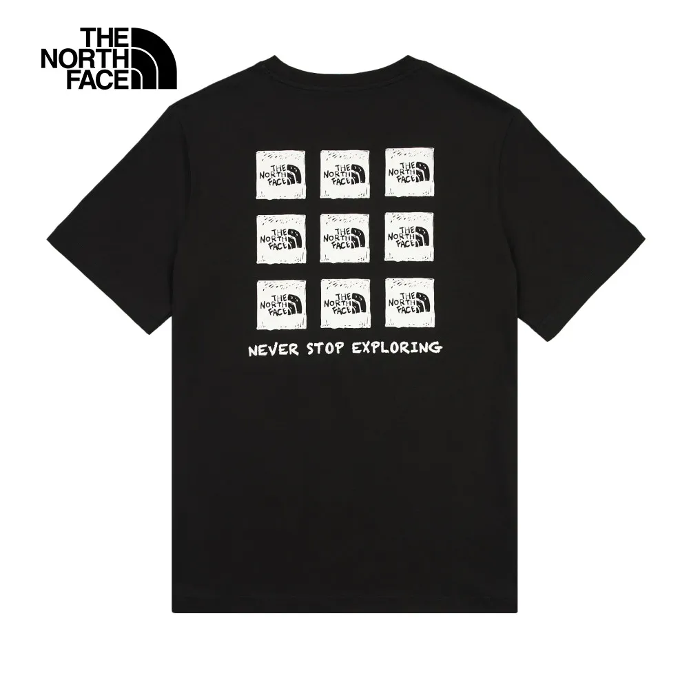 The North Face北面女款黑色純棉大尺寸LOGO休閒短袖T恤｜86Q8JK3 歷史價格詳細信息