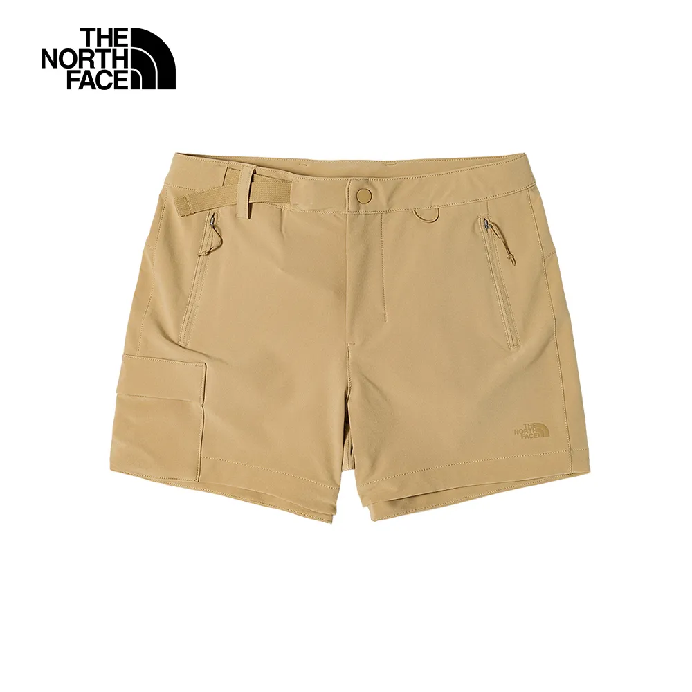 【The North Face】女 防潑水附腰帶休閒短褲-NF0A81OMJK3 歷史價格詳細信息