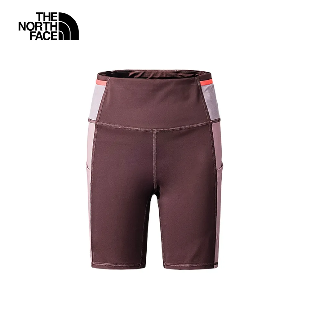 【The North Face】北面女款豆沙撞色防水透氣便捷可調式吊帶衝鋒褲｜5G9M86F 歷史價格詳細信息