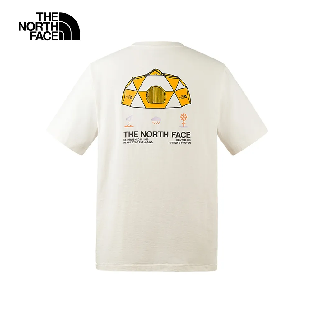 The North Face北面男女款米白色品牌LOGO漁夫帽｜5FXFQLI 歷史價格詳細信息