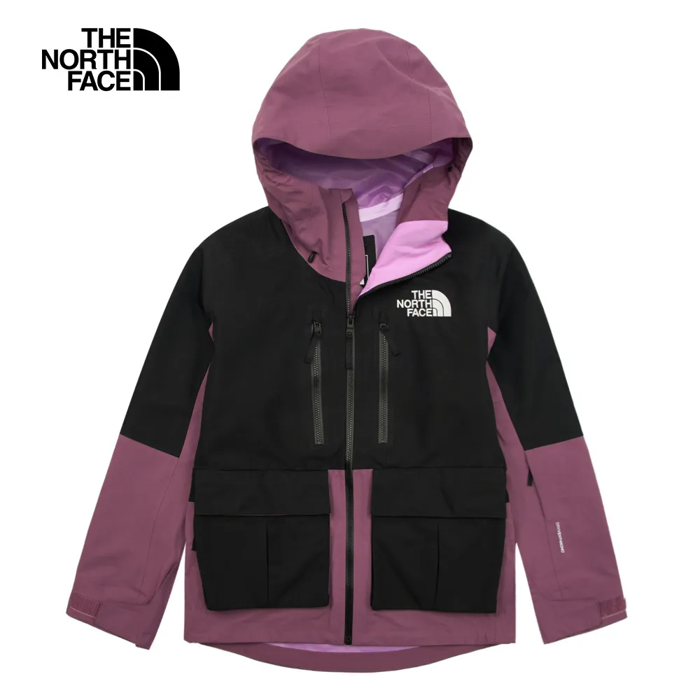 The North Face北面女款紫色DryVent防水透氣鋪棉內裡三合一外套｜5B1X1NI 歷史價格詳細信息