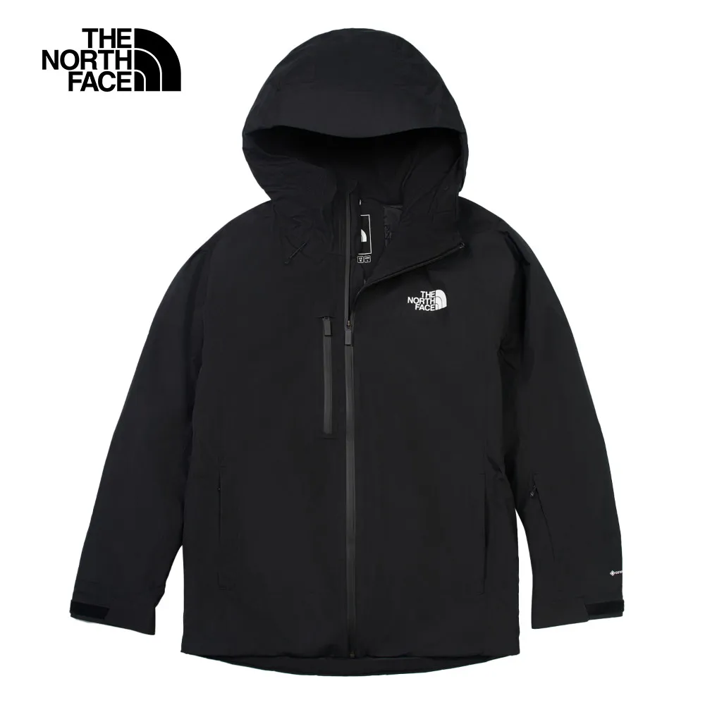 The North Face北面男款黑色Gore-Tex防水防風透氣保暖連帽三合一外套｜83RR4H0 歷史價格詳細信息