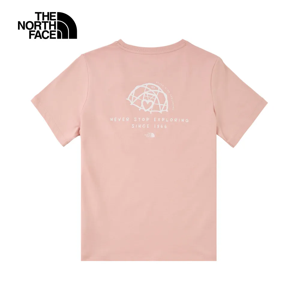 The North Face北面男款粉色趣味LOGO印花短袖T恤｜88BPLK6 歷史價格詳細信息