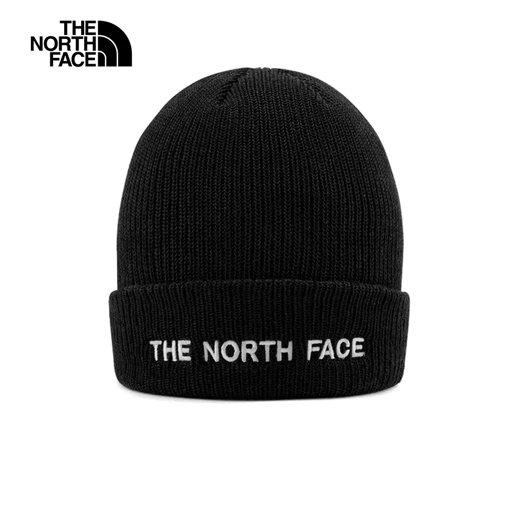The North Face北面男女款黑色刺繡LOGO毛帽｜887TJK3 歷史價格詳細信息