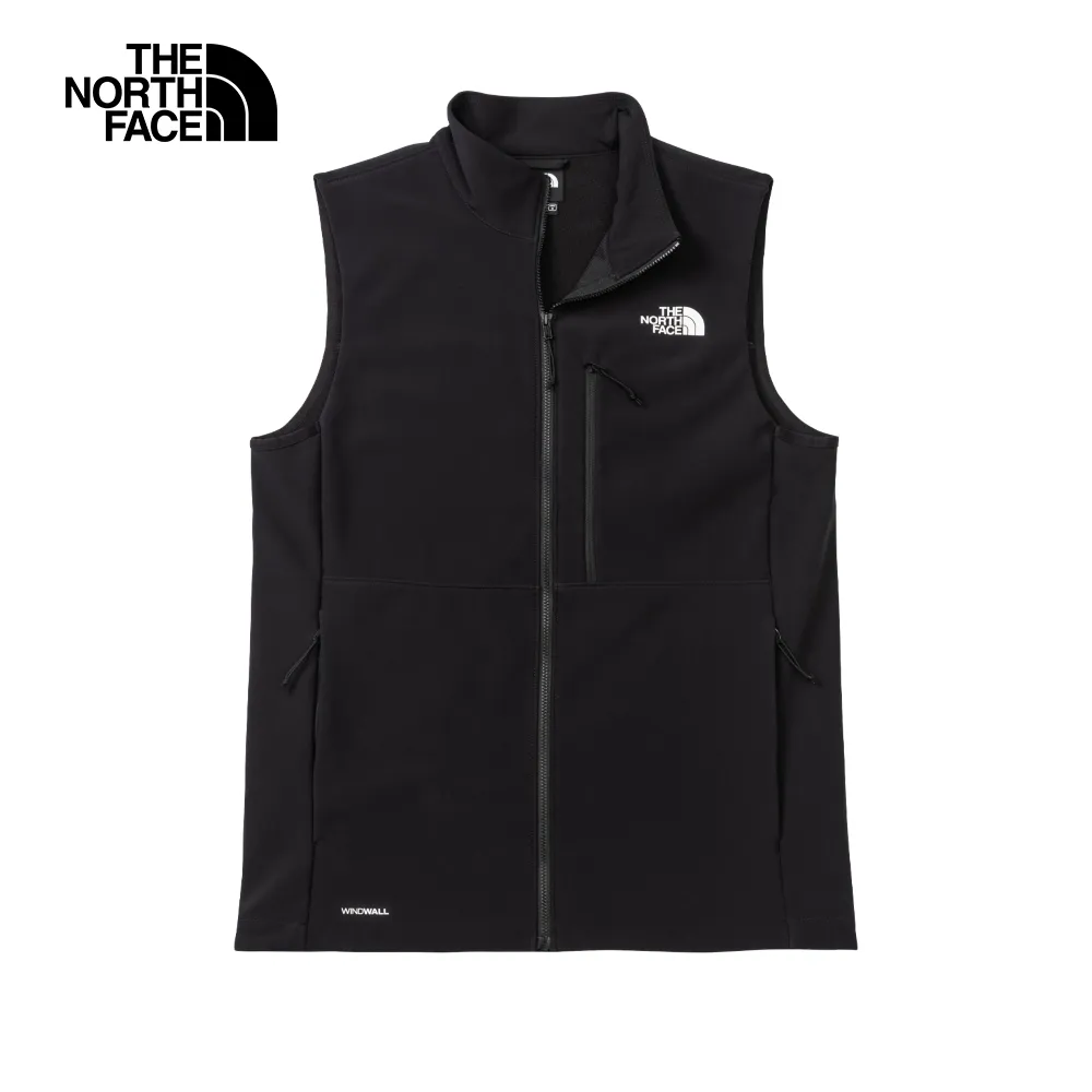 【The North Face】北面男款黑色防風保暖立領鋪棉背心｜83S9JK3 歷史價格詳細信息