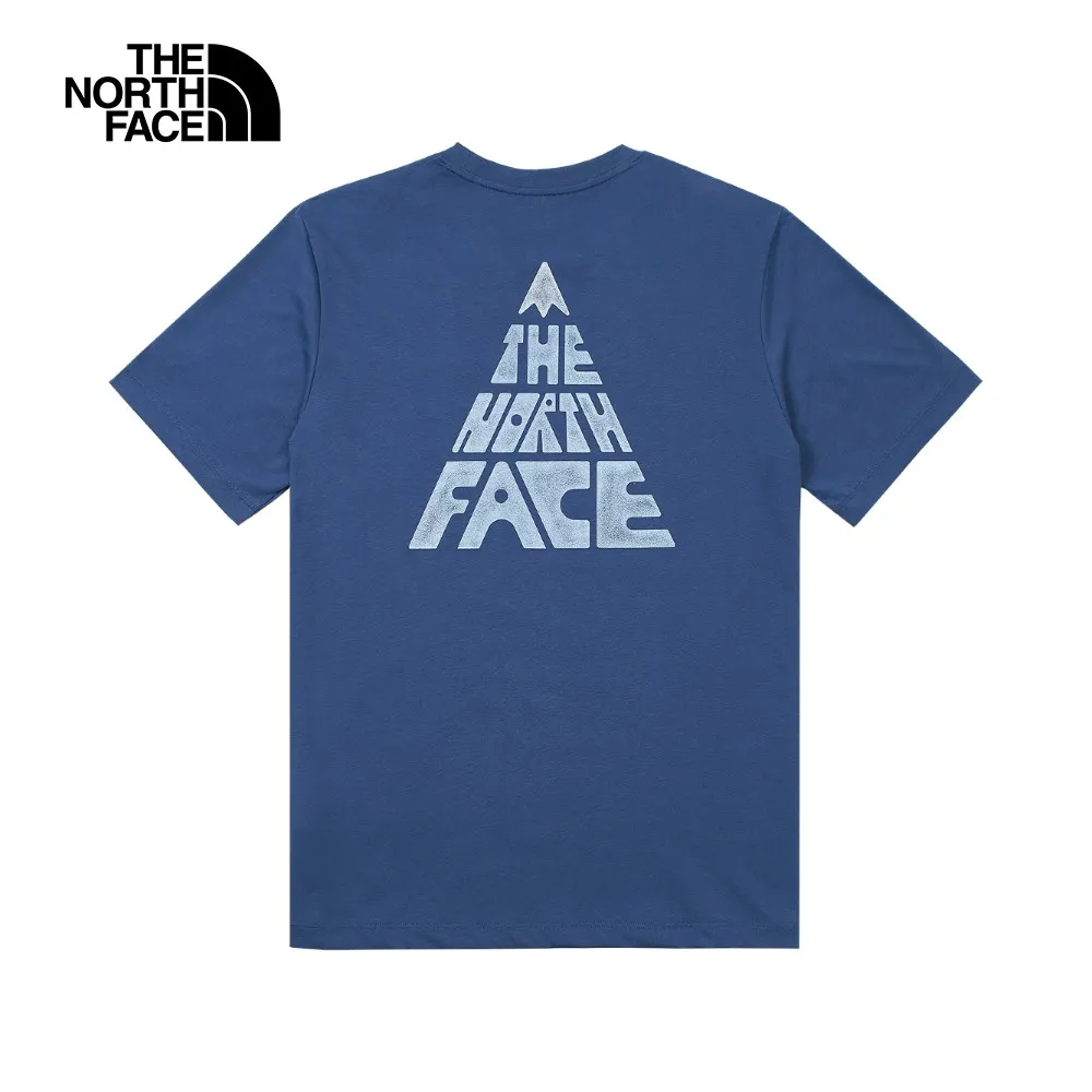 The North Face北面男女款藍色品牌LOGO休閒單肩包｜3VWSOLJ 歷史價格詳細信息