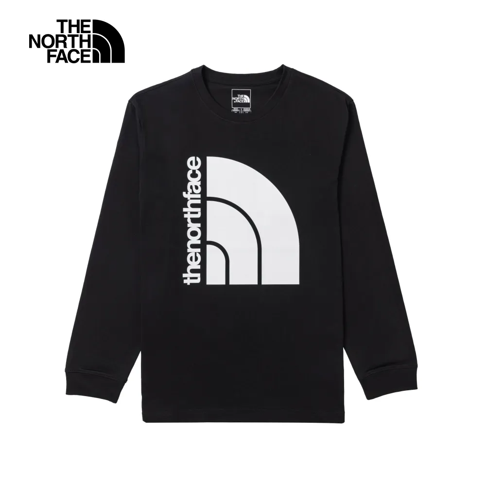 The North Face北面男女款黑色舒適大尺寸品牌LOGO大學T｜8AKZJK3 歷史價格詳細信息