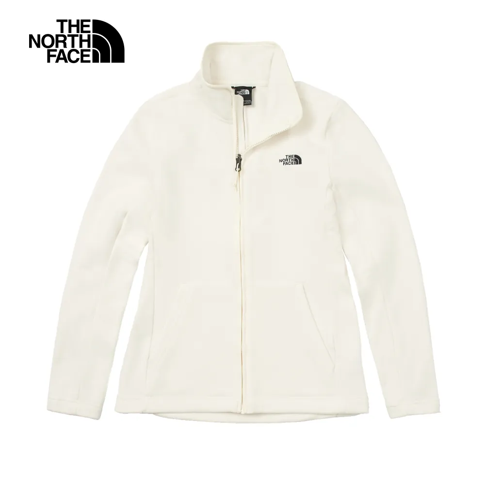 The North Face 女 抓絨立領外套 米白 NF0A4U88RB6 歷史價格詳細信息
